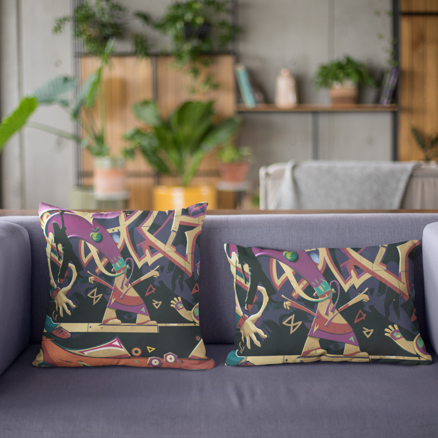 Tribal Man (v1) Premium Pillow