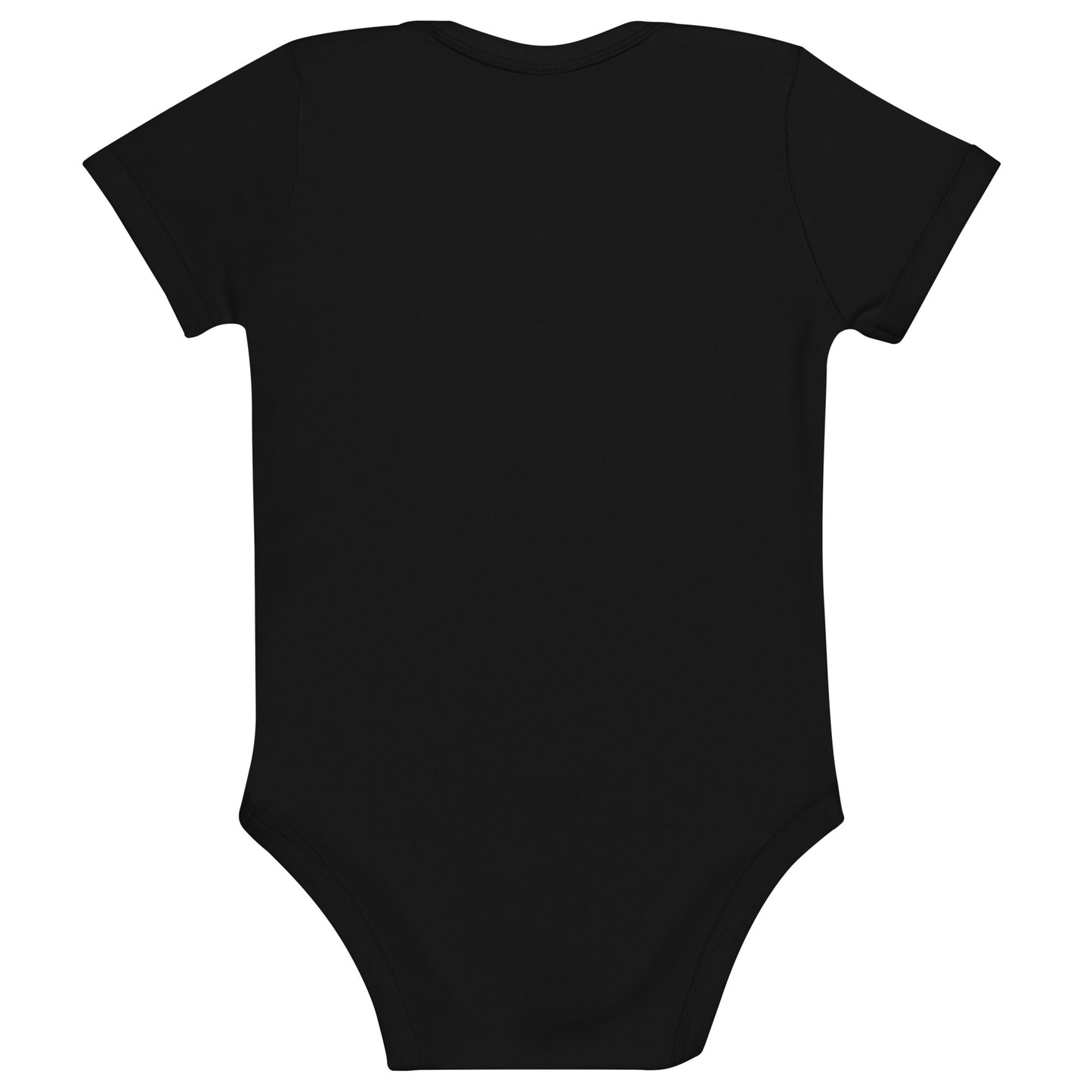 Zup Zup Organic cotton baby bodysuit (White Text)