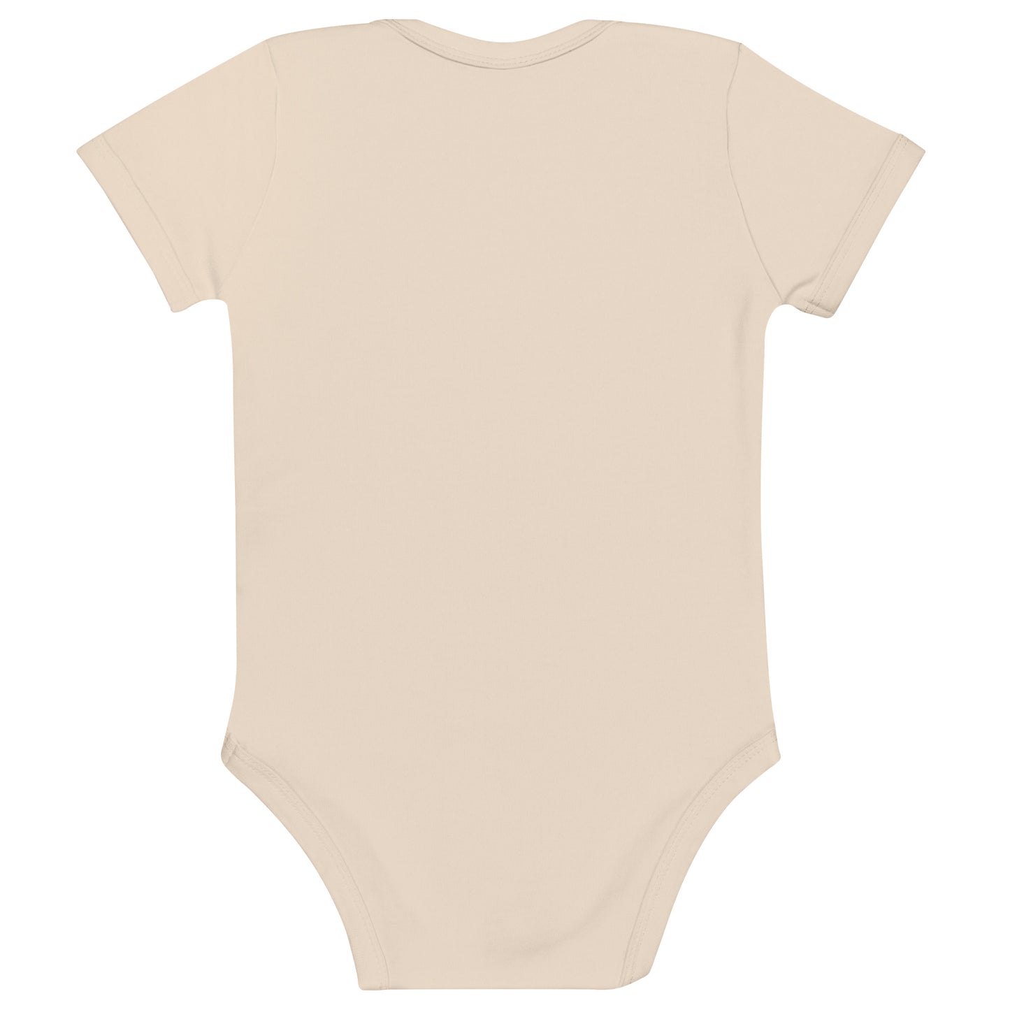 Zup Zup Organic cotton baby bodysuit (Black Text)