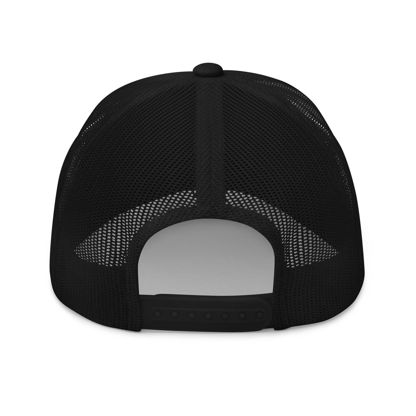 WSF (v1) Trucker Cap (White / Orange Text)