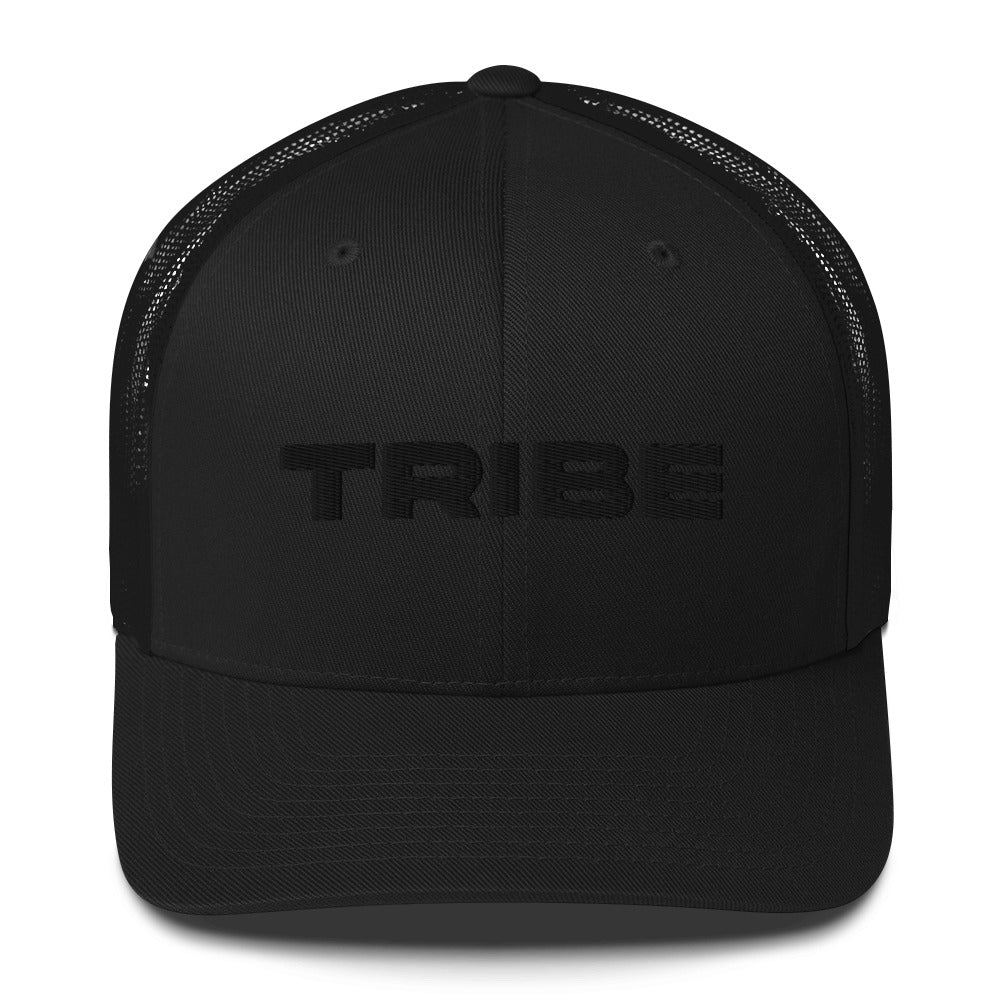 Tribe (v1) Trucker Cap (Black Text)