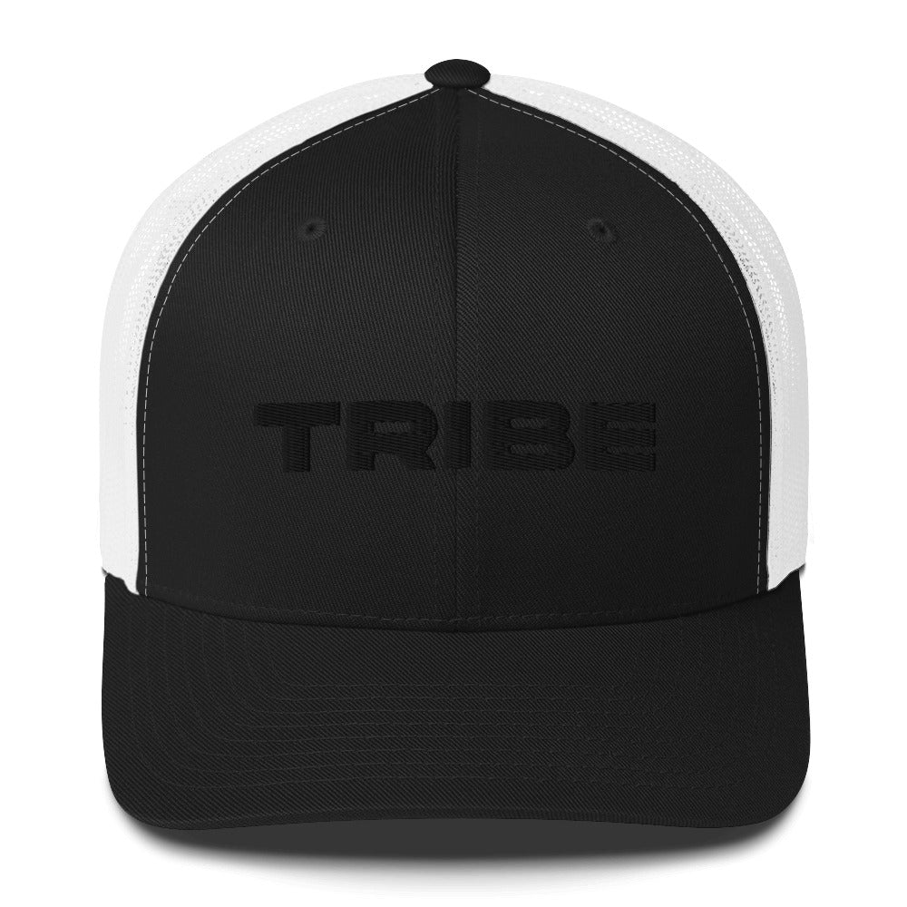 Tribe (v1) Trucker Cap (Black Text)