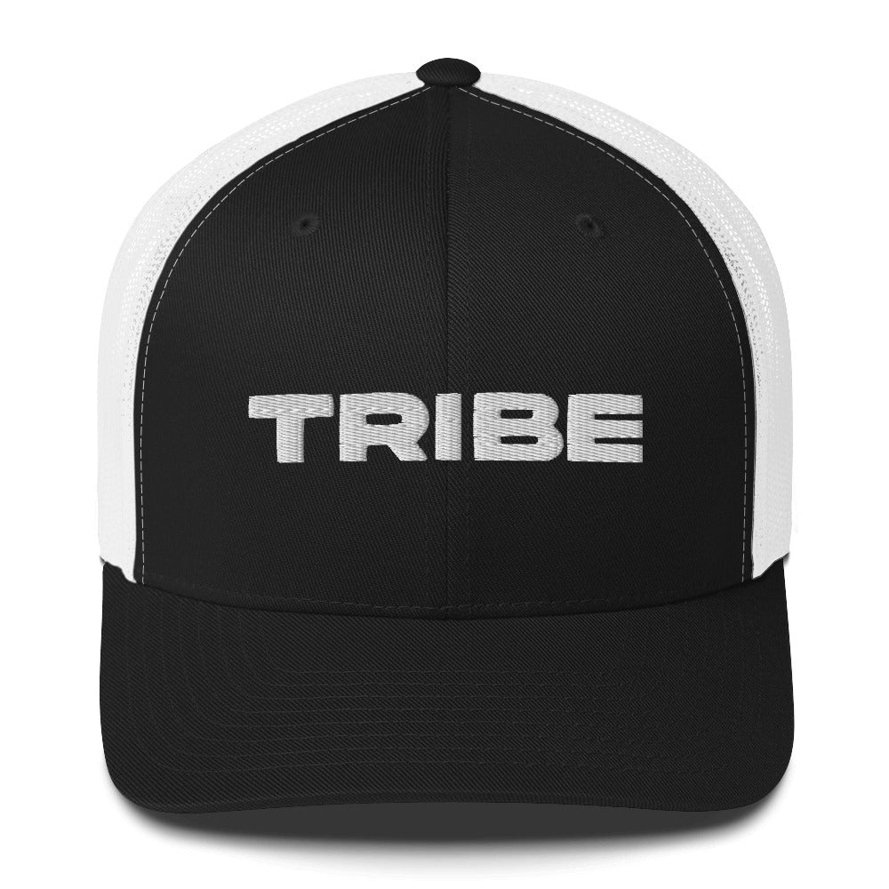 Tribe (v1) Trucker Cap (White Text)