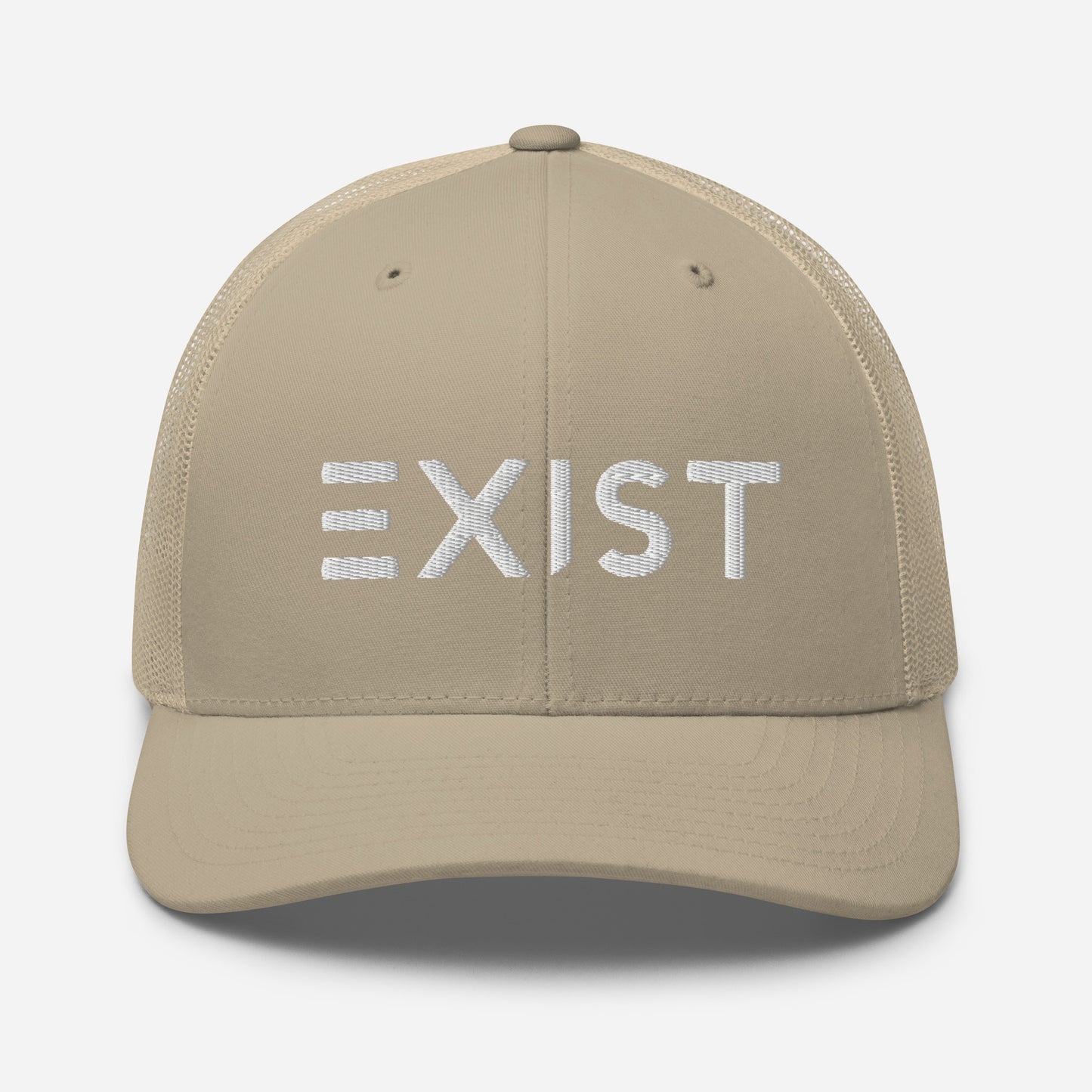 Exist (v1) Trucker Cap (White Text)