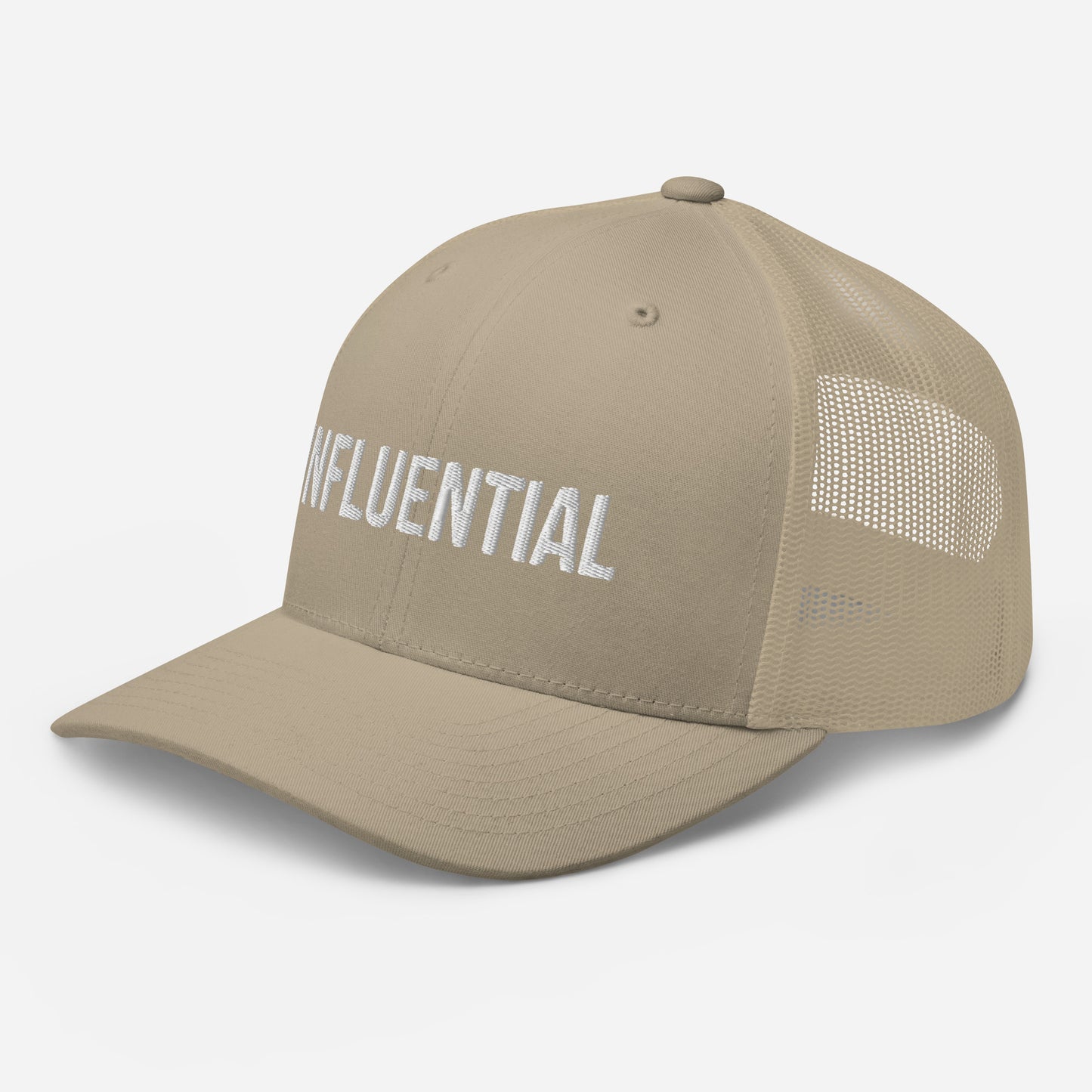INFLUENTIAL (v1) Trucker Cap (White Text)
