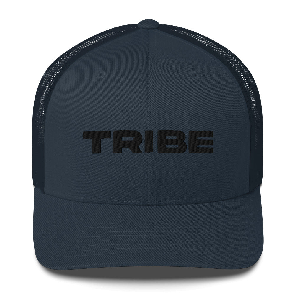 Tribe (v1) Trucker Cap (Black Text)