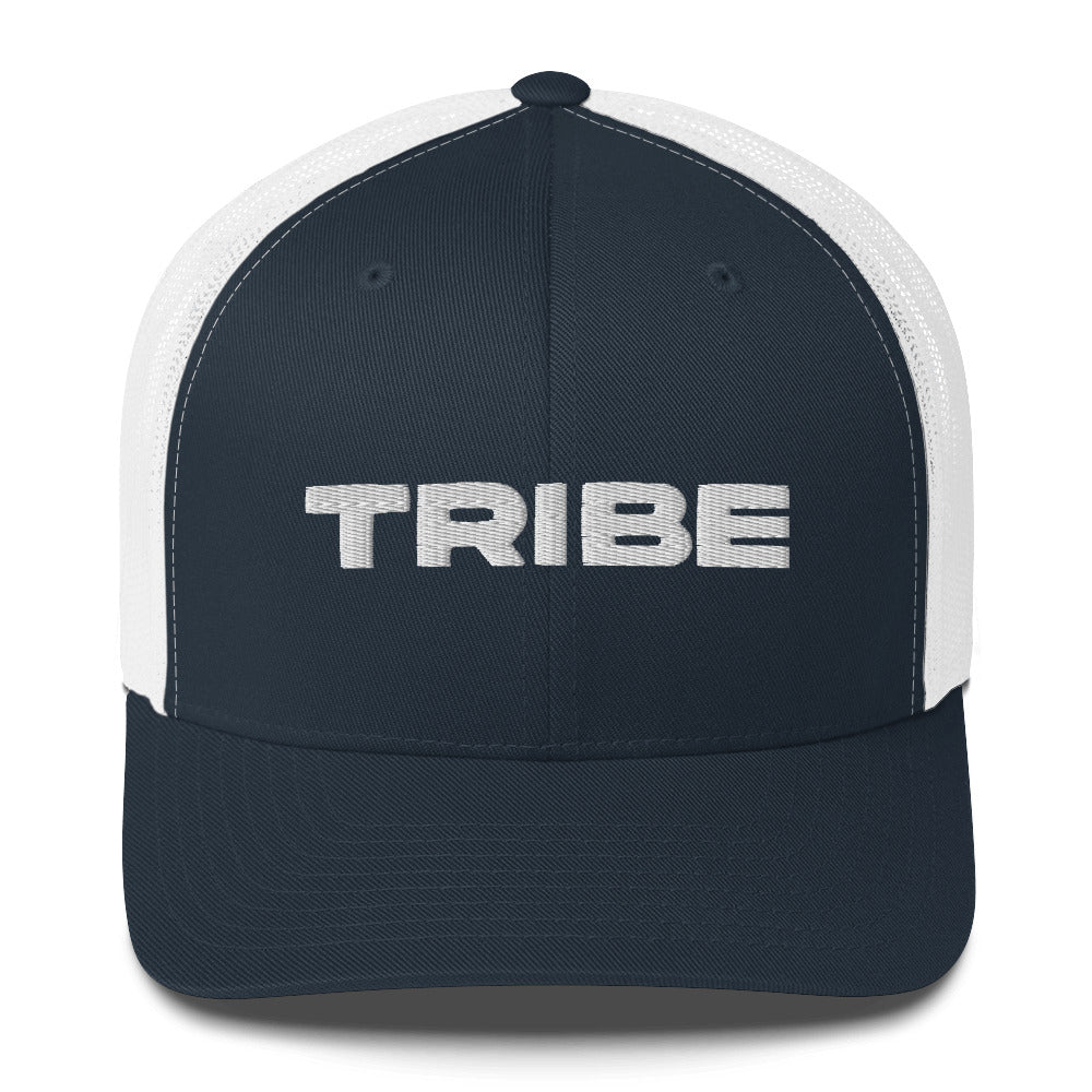 Tribe (v1) Trucker Cap (White Text)