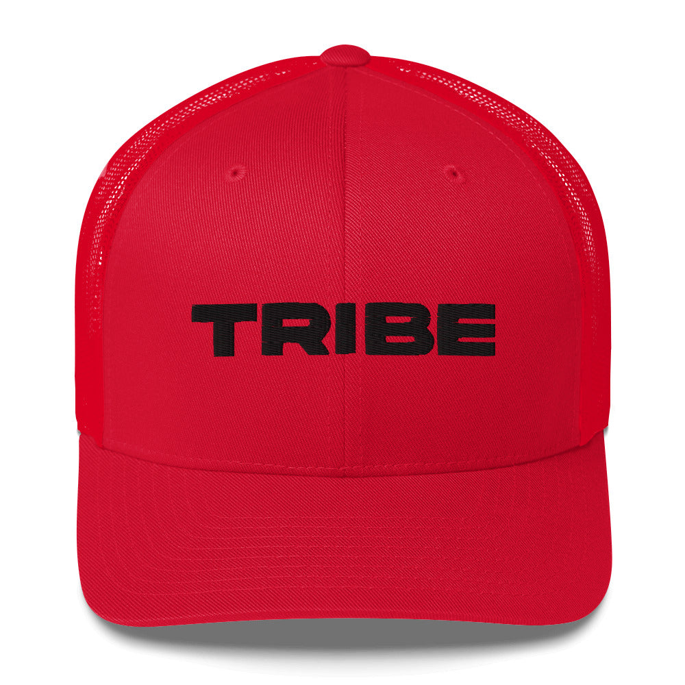 Tribe (v1) Trucker Cap (Black Text)
