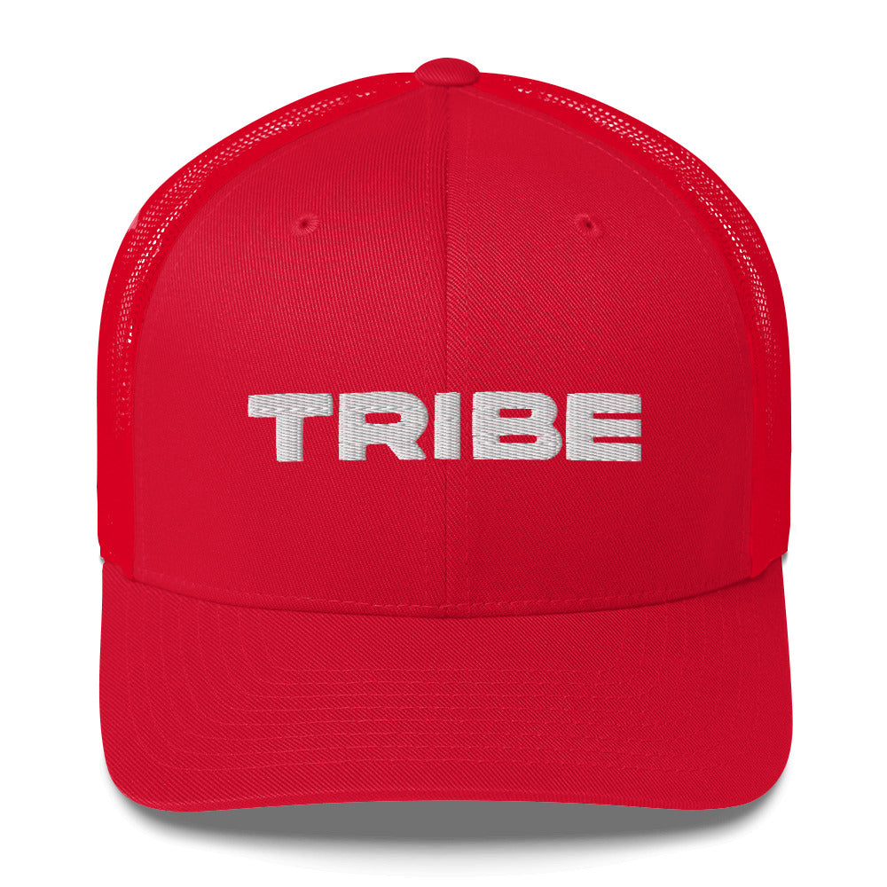 Tribe (v1) Trucker Cap (White Text)