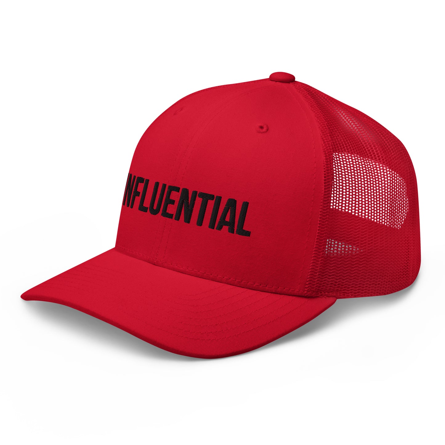 INFLUENTIAL (v1) Trucker Cap (Black Text)