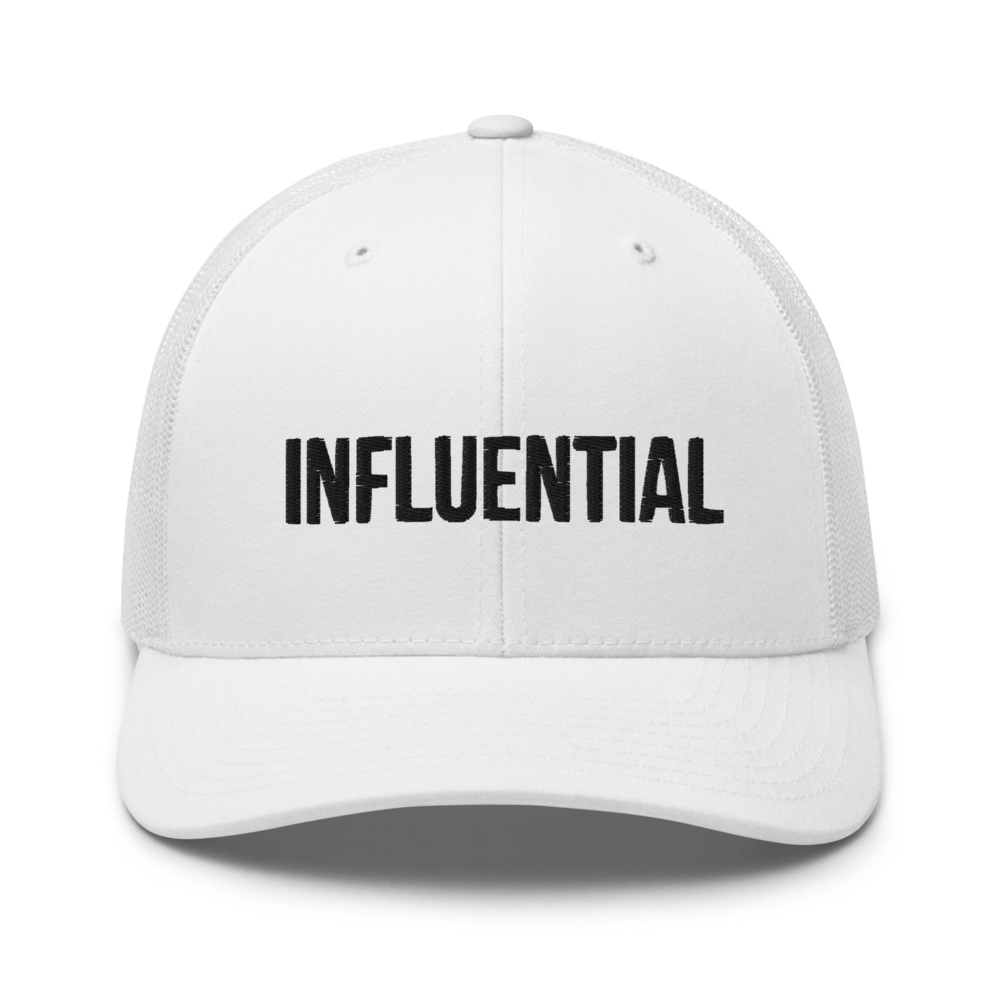 INFLUENTIAL (v1) Trucker Cap (Black Text)