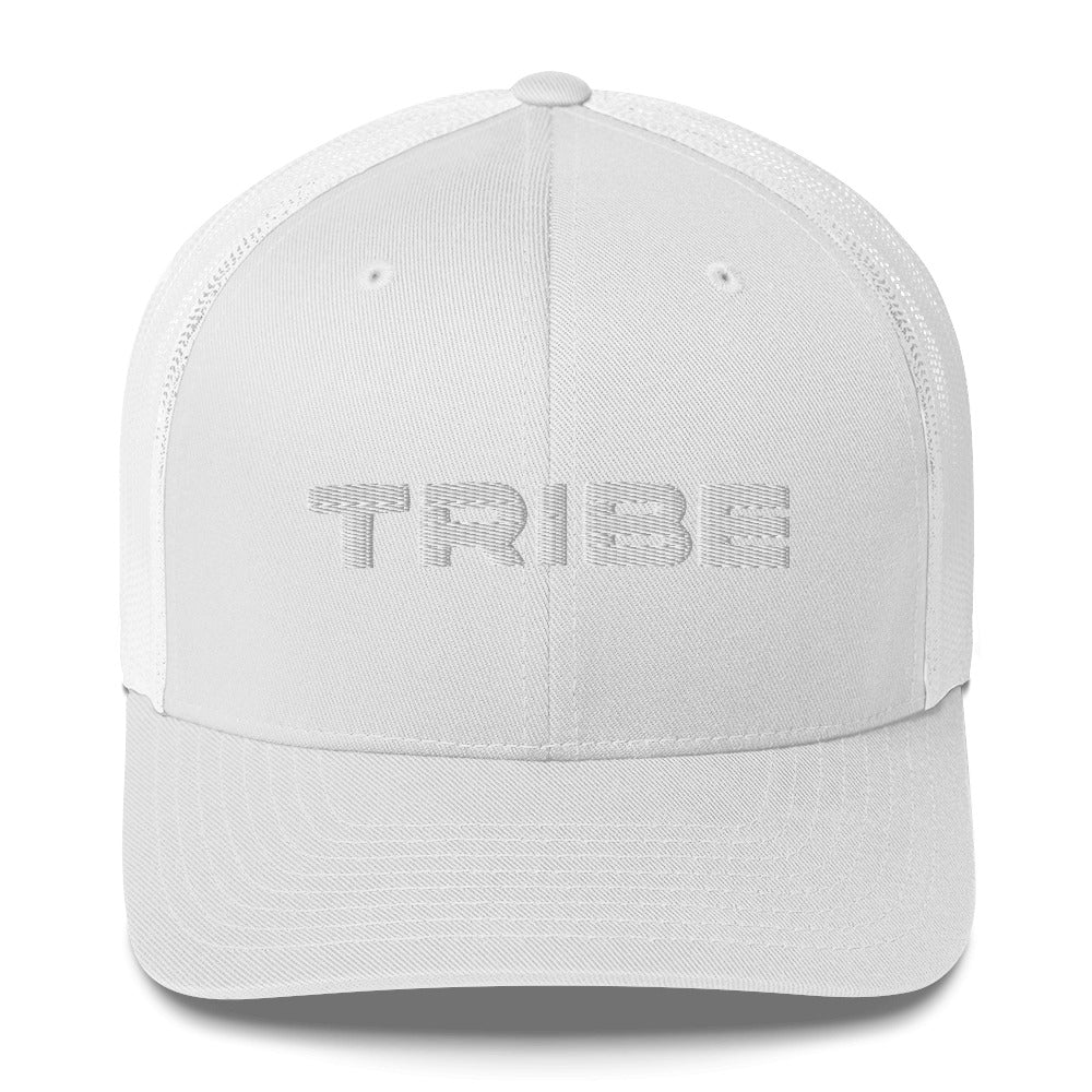 Tribe (v1) Trucker Cap (White Text)