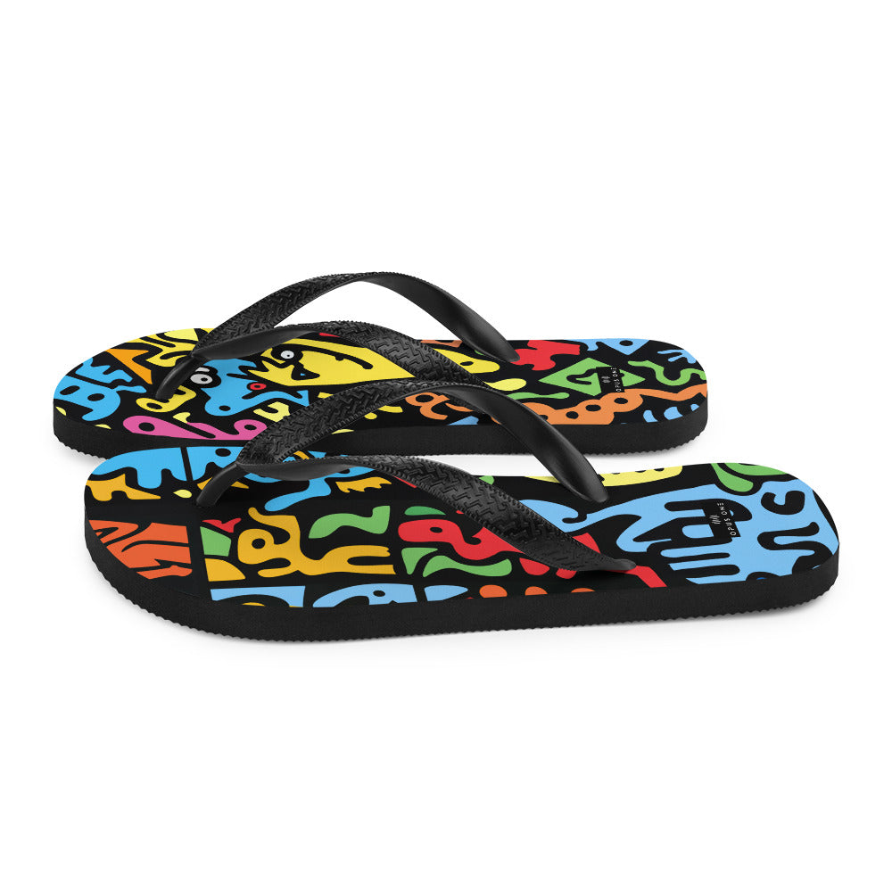 Rave Dayz (v2) Flip-Flops
