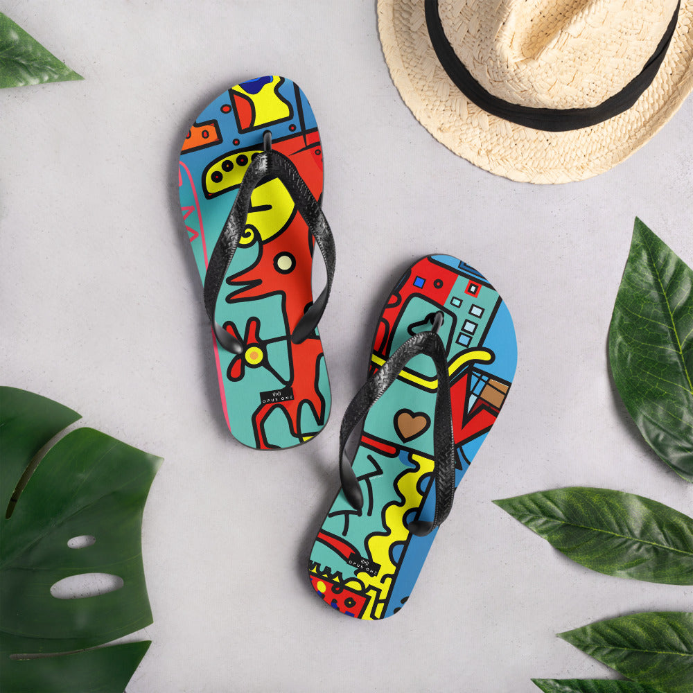 Rave Dayz (v1) Flip-Flops