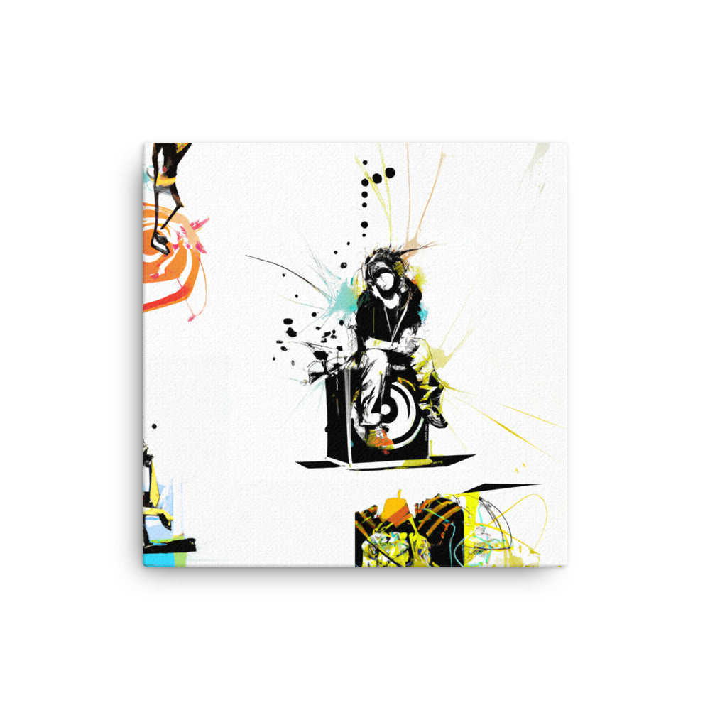Boy on Speaker (v1) CANVAS