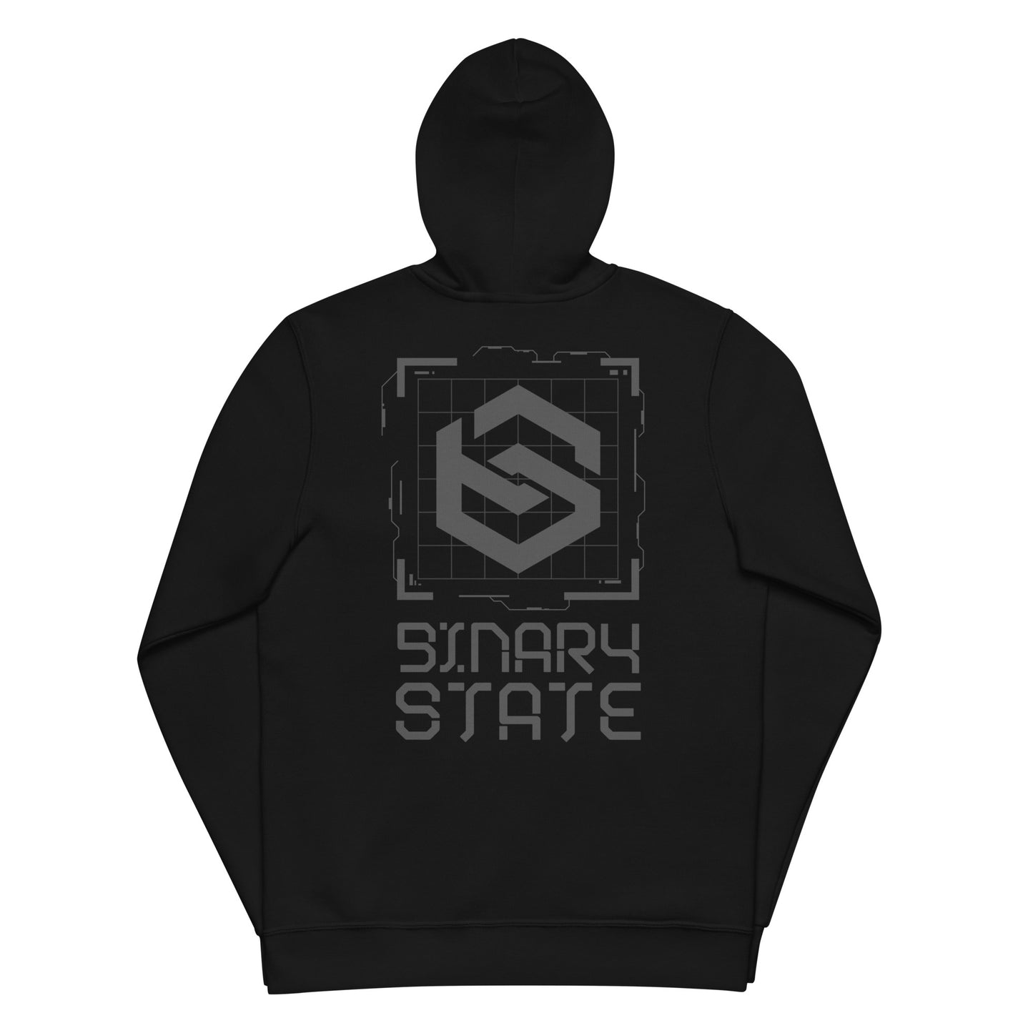 Binary State (v1) Unisex zip hoodie