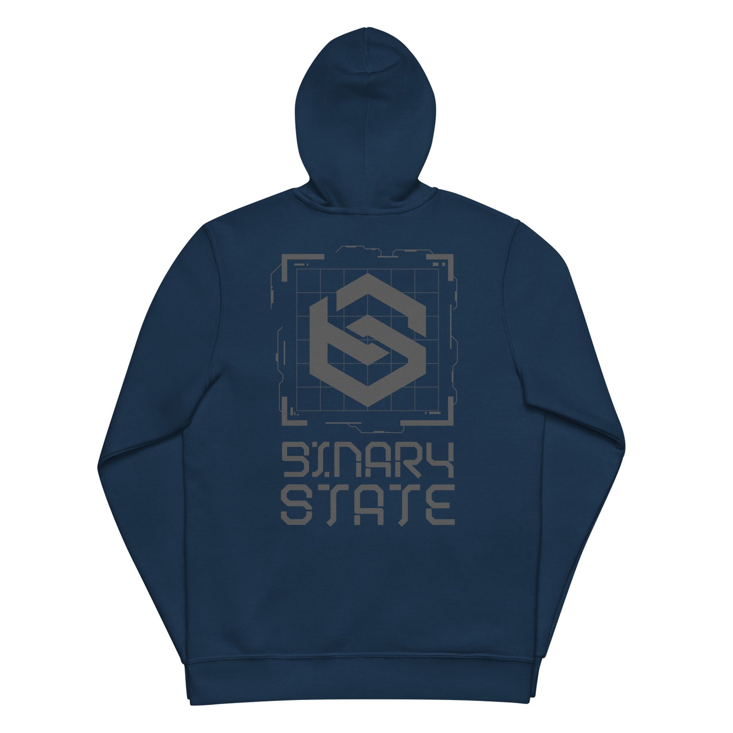 Binary State (v1) Unisex zip hoodie