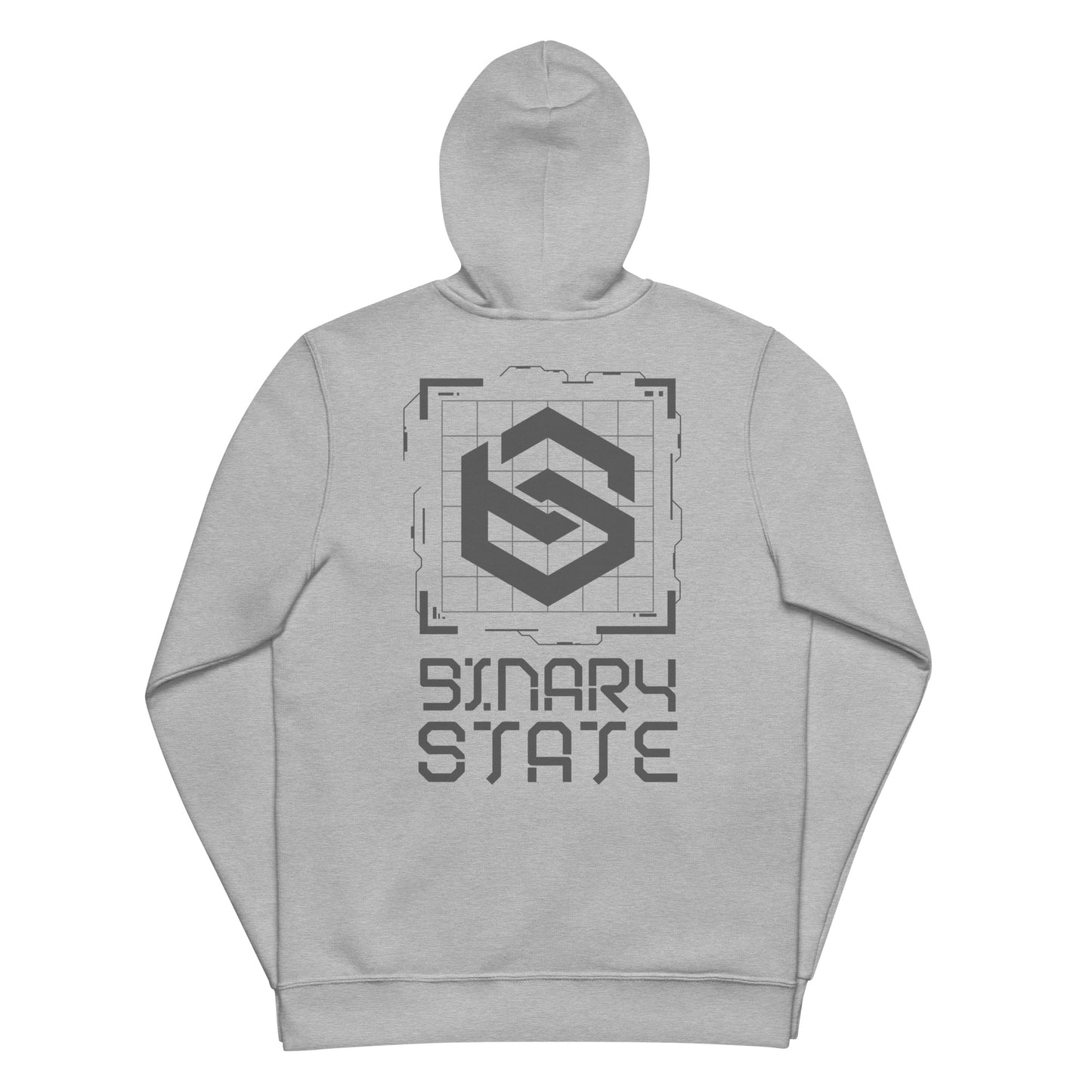 Binary State (v1) Unisex zip hoodie