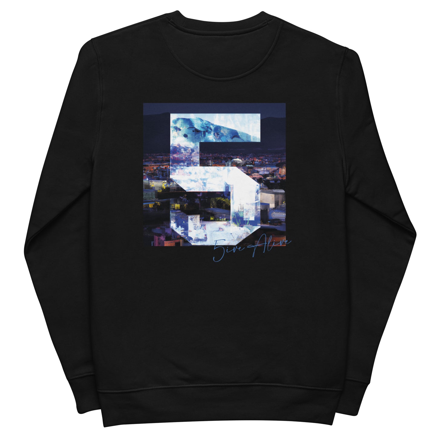 5ive Alive (v3) Unisex eco sweatshirt