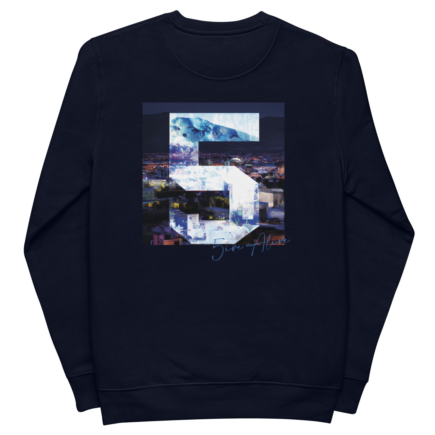 5ive Alive (v3) Unisex eco sweatshirt