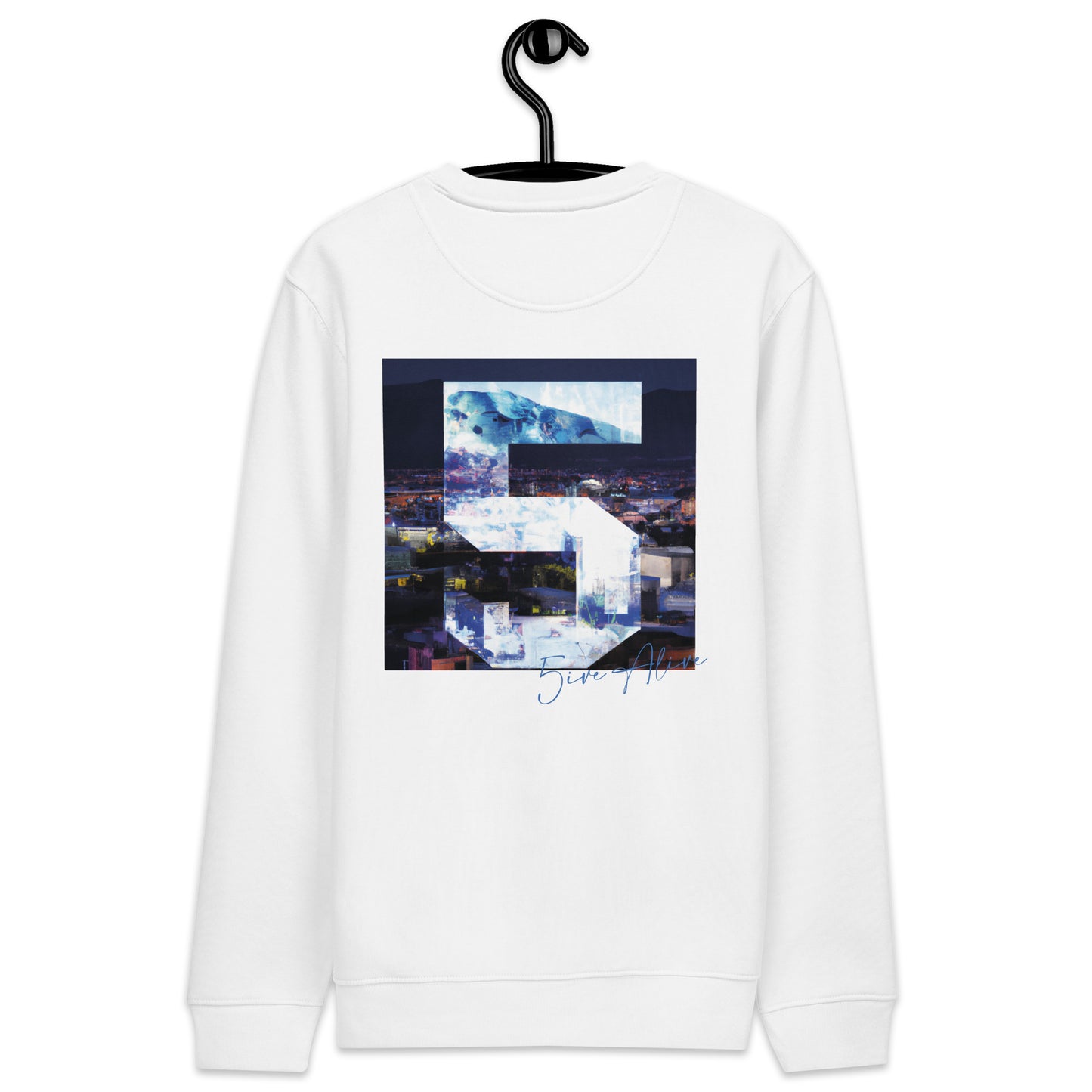 5ive Alive (v3) Unisex eco sweatshirt