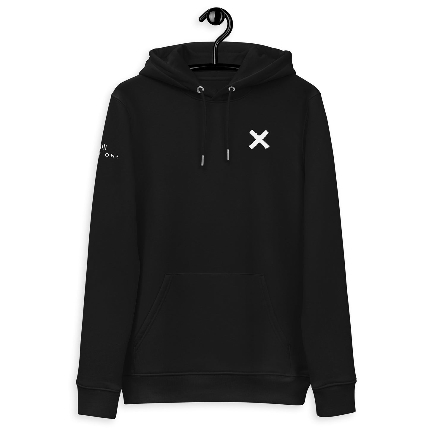 Tribe (The X) Unisex essential eco hoodie (White Text)