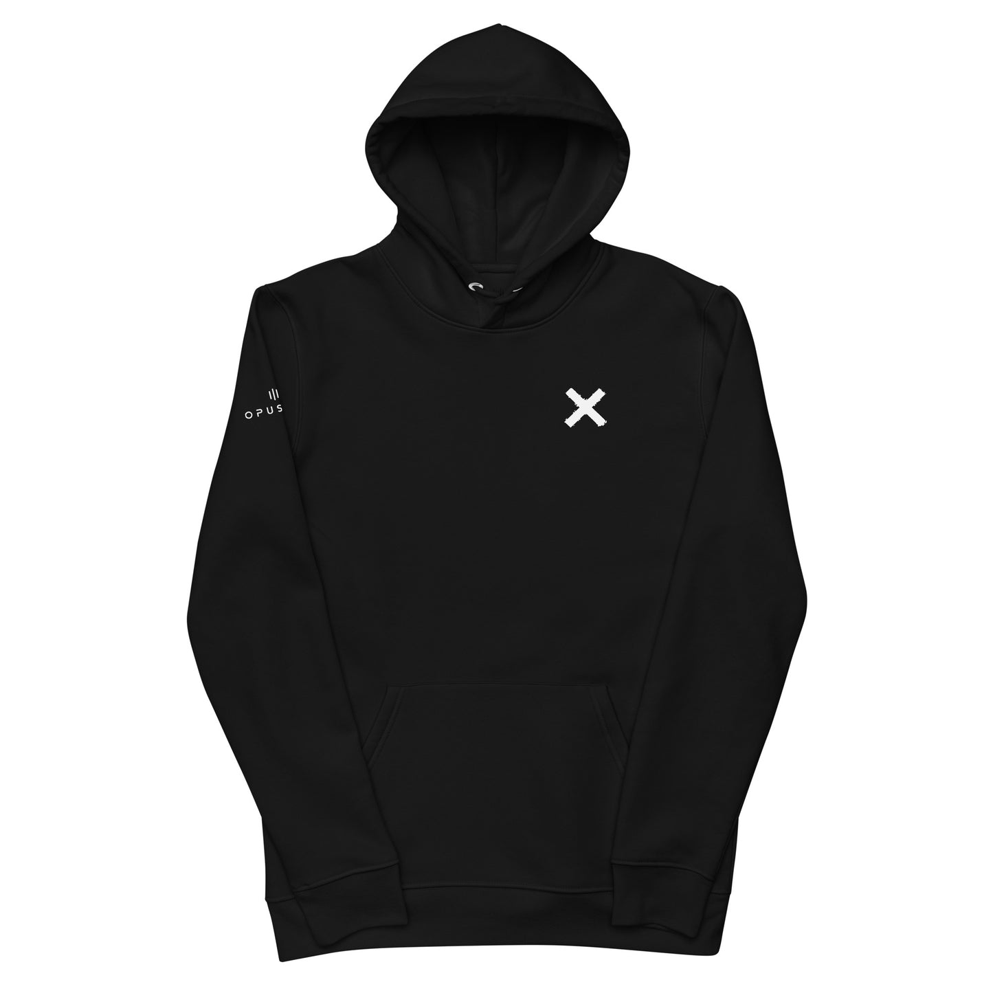 Tribe (The X) Unisex essential eco hoodie (White Text)