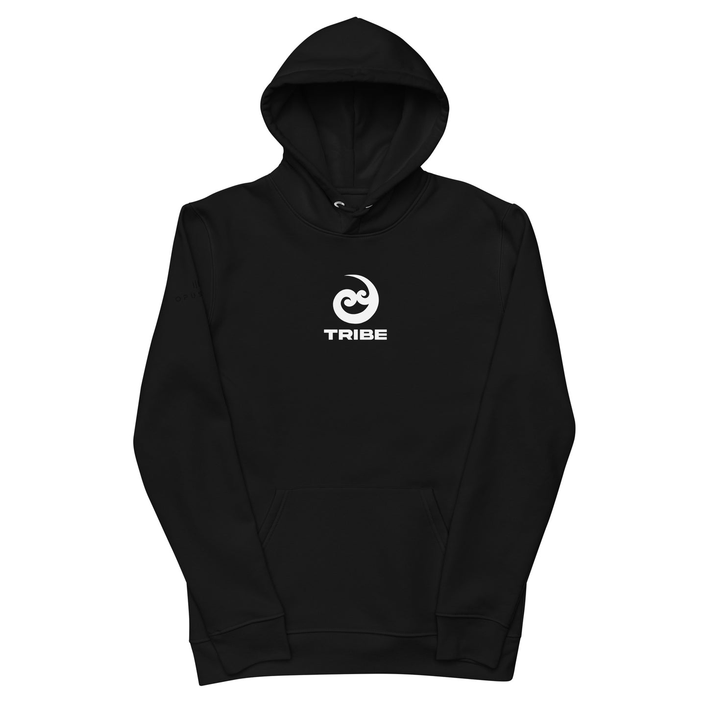 Tribe (v2) Unisex essential eco hoodie (White Text)
