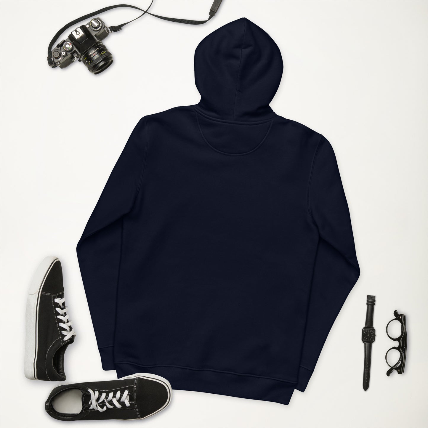 R.A.W (v4) Unisex essential eco hoodie (White Text)