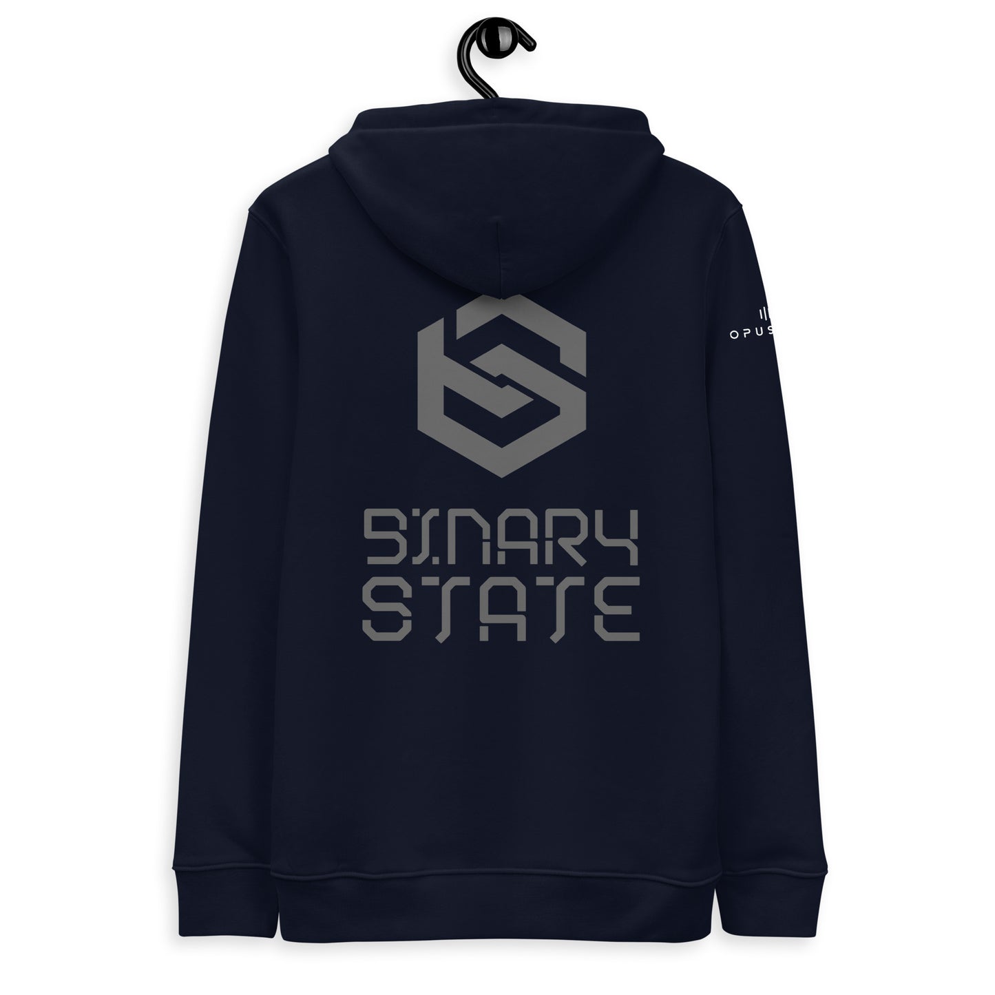 Binary State Unisex essential eco hoodie