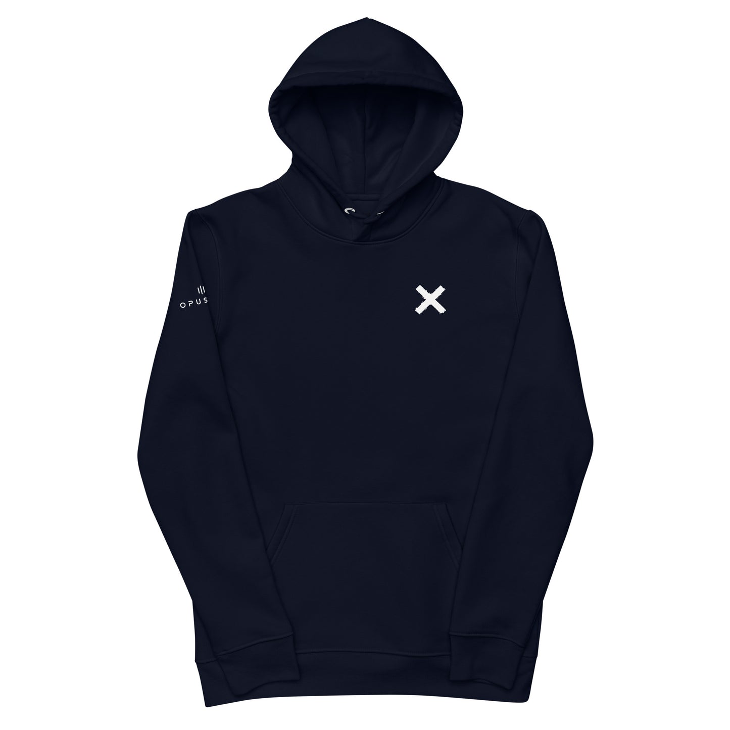 Tribe (The X) Unisex essential eco hoodie (White Text)