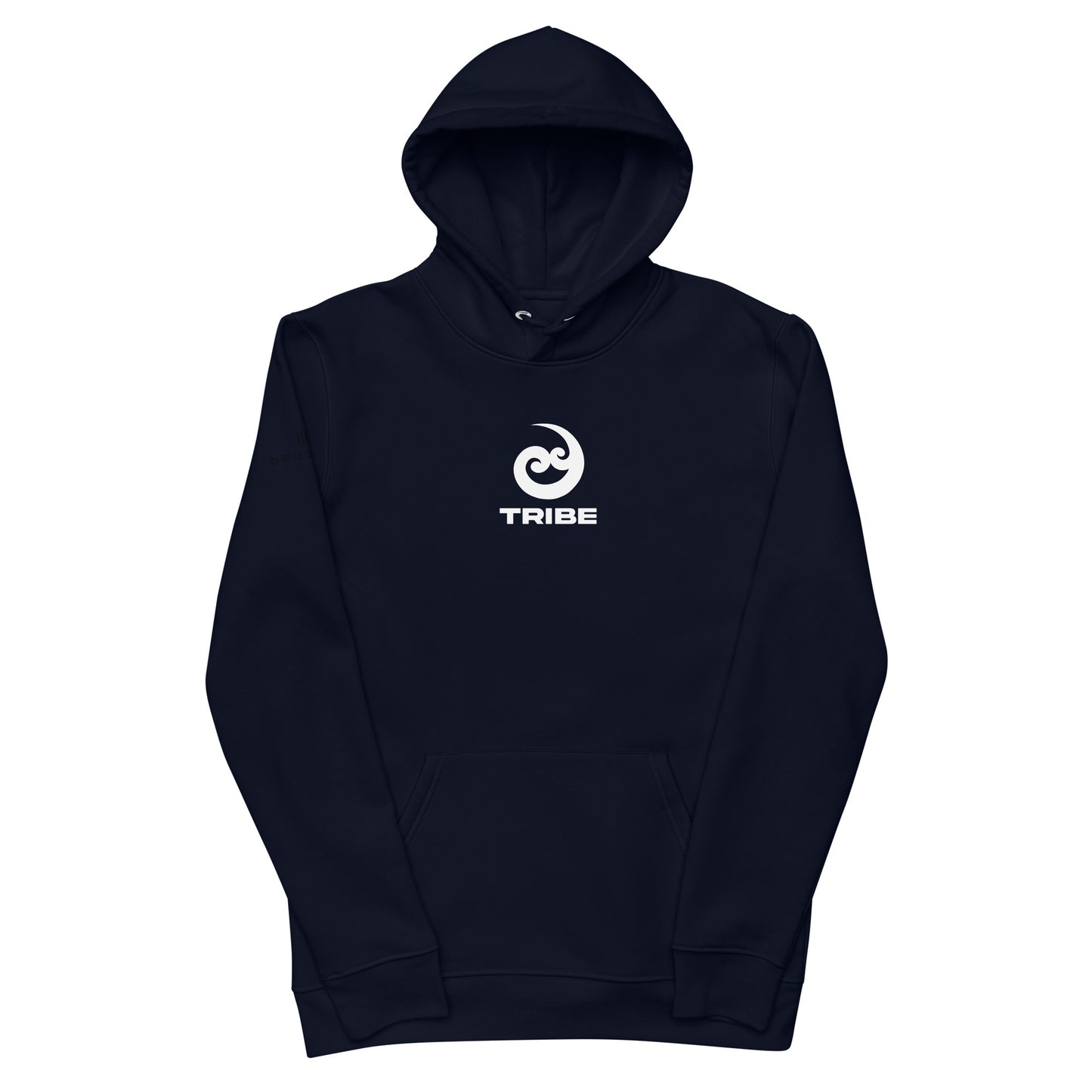 Tribe (v2) Unisex essential eco hoodie (White Text)