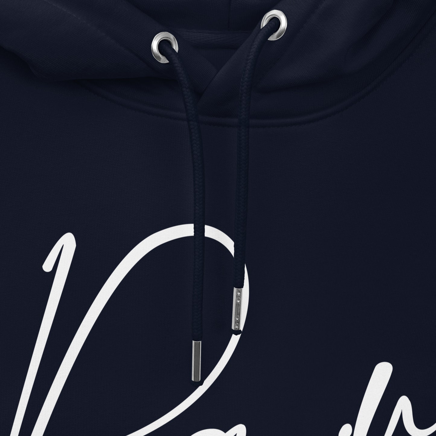 R.A.W (v4) Unisex essential eco hoodie (White Text)
