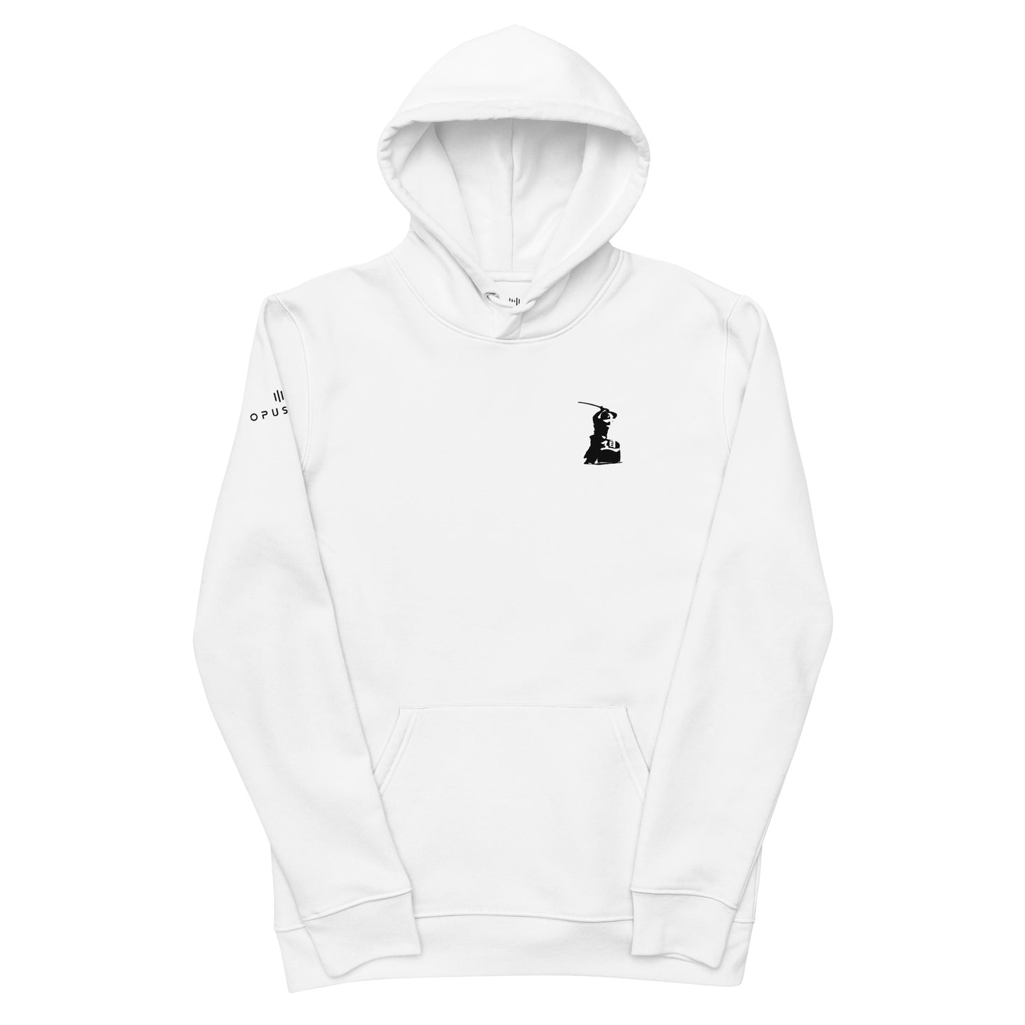Tribe (Bushido) Unisex essential eco hoodie (Black Text)