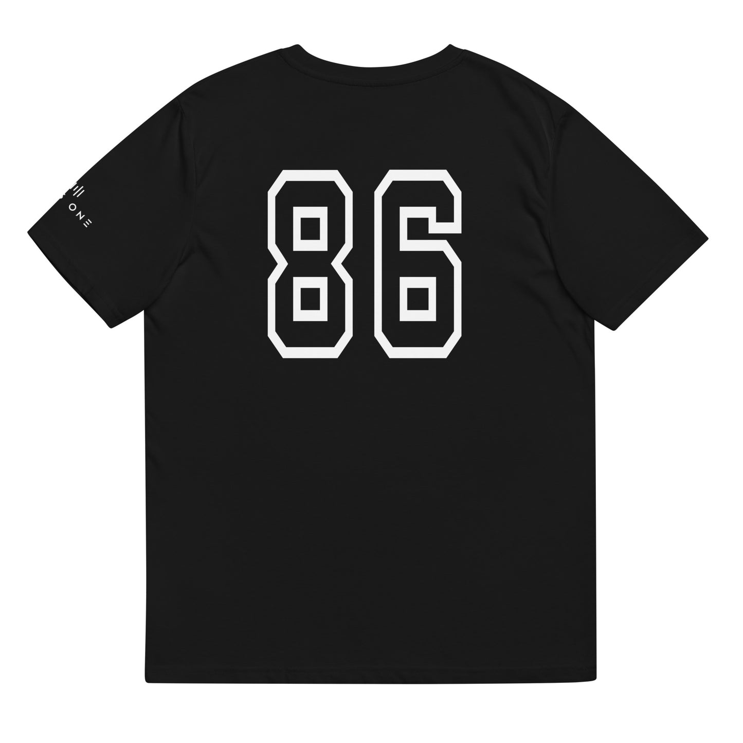 Ltd (Breakdance v2) Unisex organic cotton t-shirt (White Text)