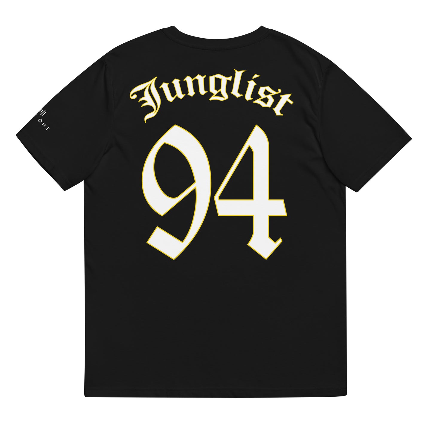 D&B / Junglist (v4) Unisex organic cotton t-shirt (White Text)
