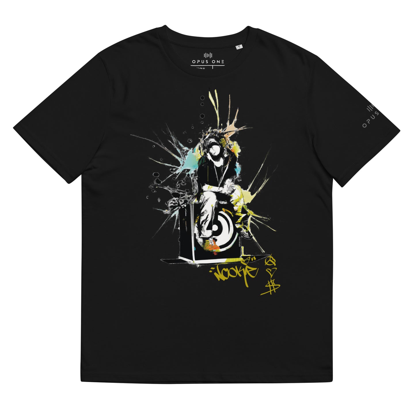 Signature Series (Nookie v1) Unisex organic cotton t-shirt MAIN FRONT PRINT