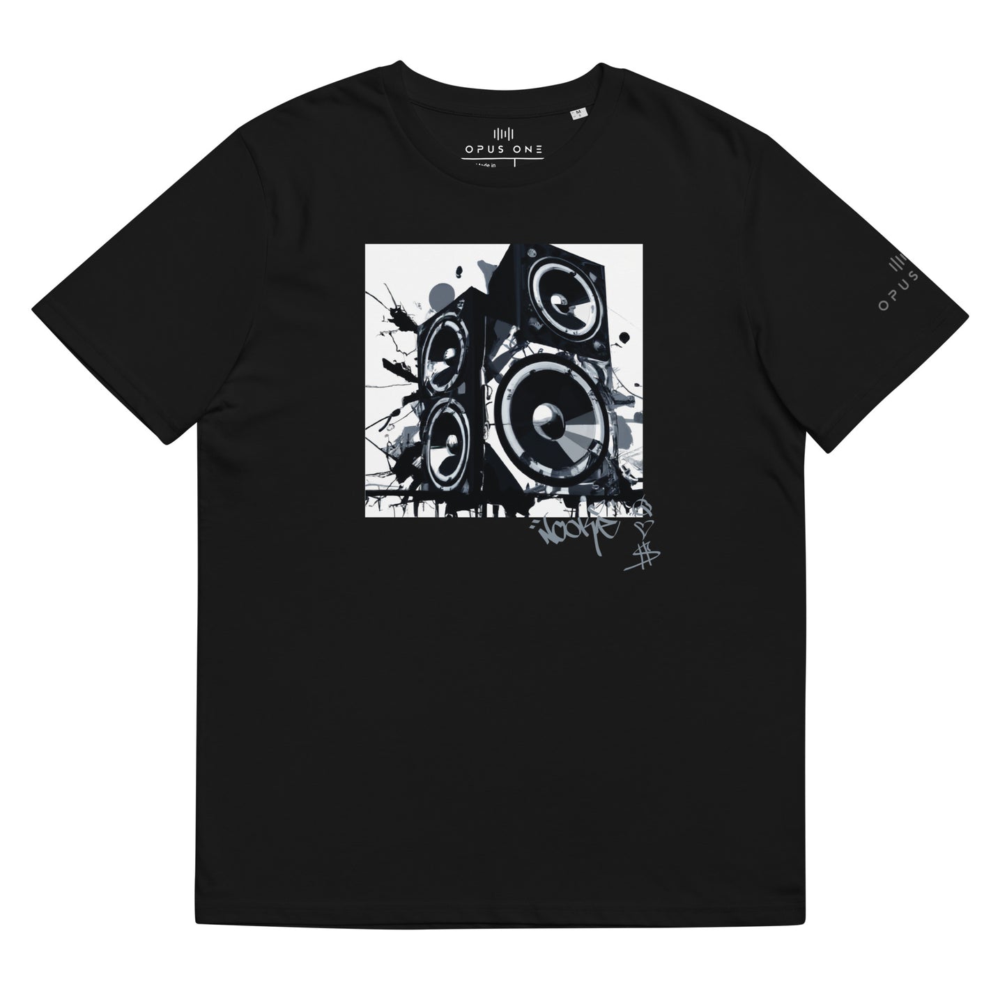 Signature Series (Nookie v2) Unisex organic cotton t-shirt MAIN FRONT PRINT