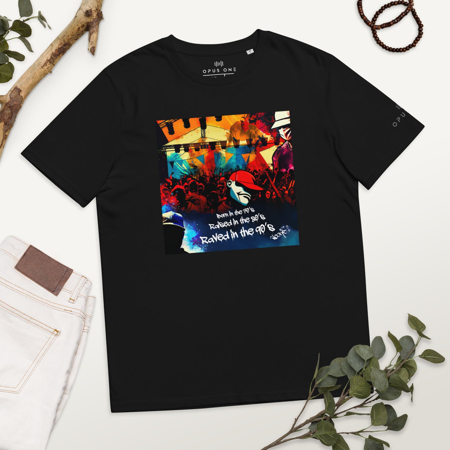 Signature Series (Nookie v12) Unisex organic cotton t-shirt MAIN FRONT PRINT