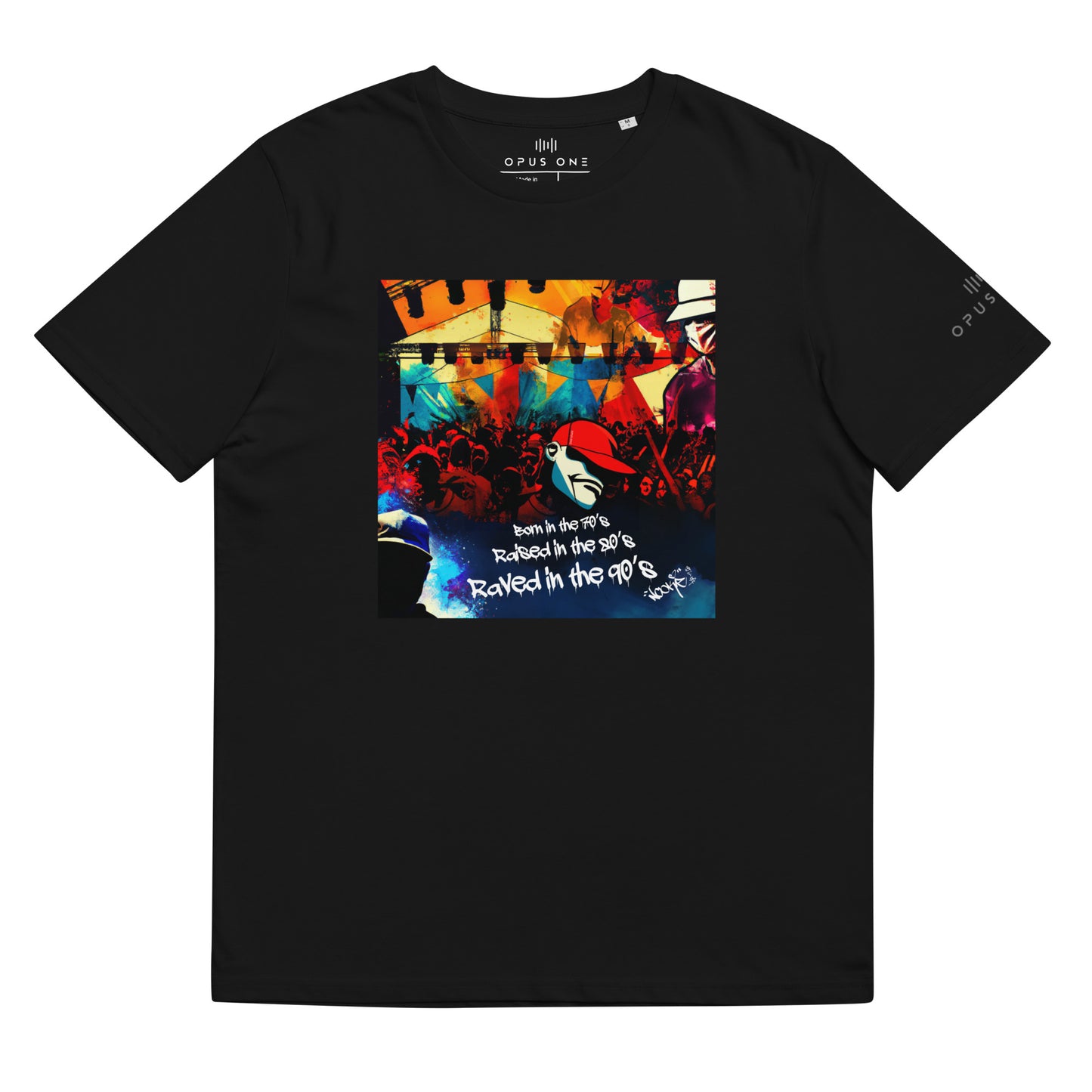 Signature Series (Nookie v12) Unisex organic cotton t-shirt MAIN FRONT PRINT