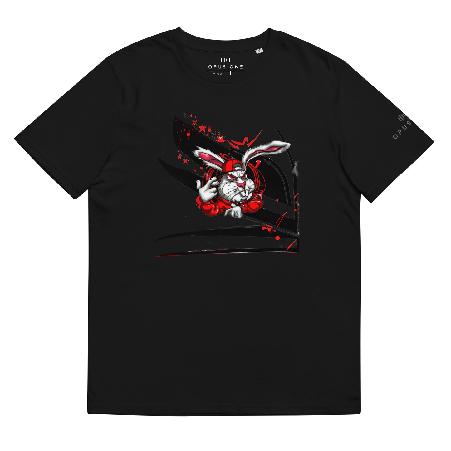 B-Boy Bunski (v2) Unisex organic cotton t-shirt MAIN FRONT PRINT