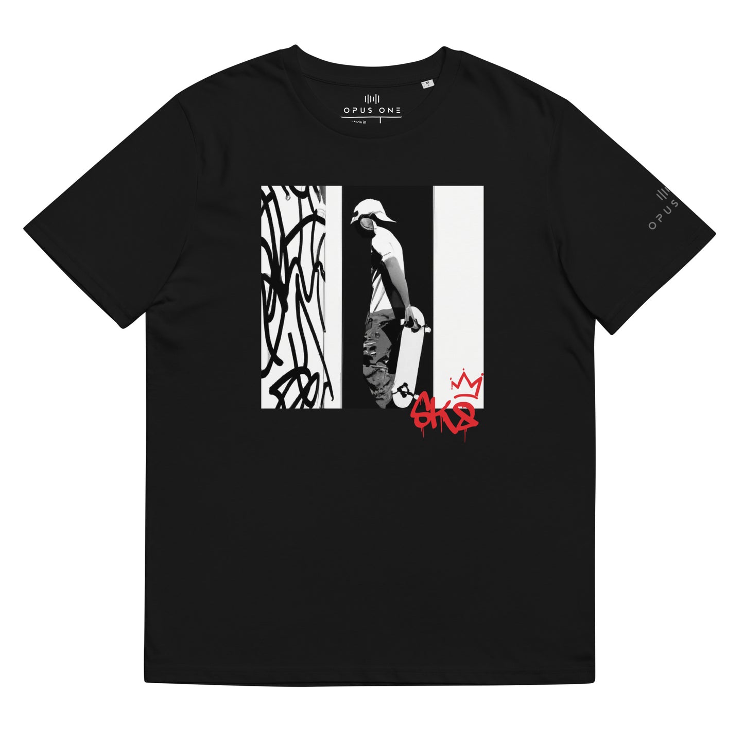 SK8 (v8) Unisex organic cotton t-shirt