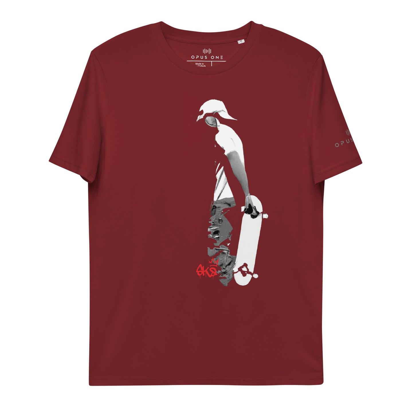 SK8 (v5) Unisex organic cotton t-shirt
