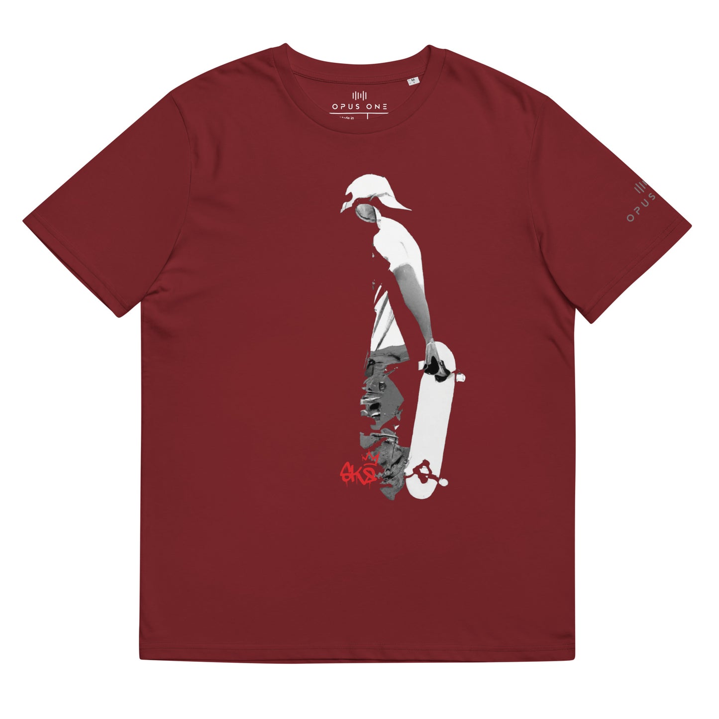 SK8 (v5) Unisex organic cotton t-shirt