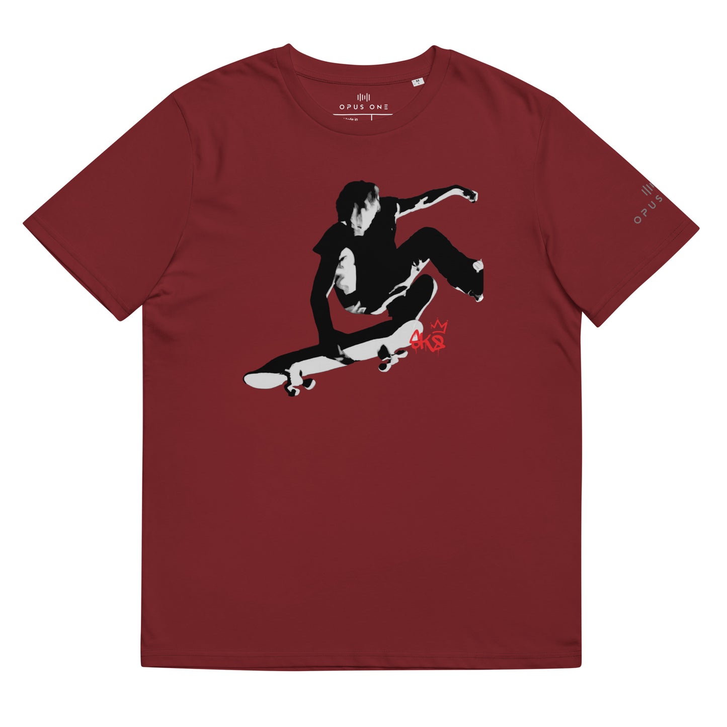 SK8 (v4) Unisex organic cotton t-shirt