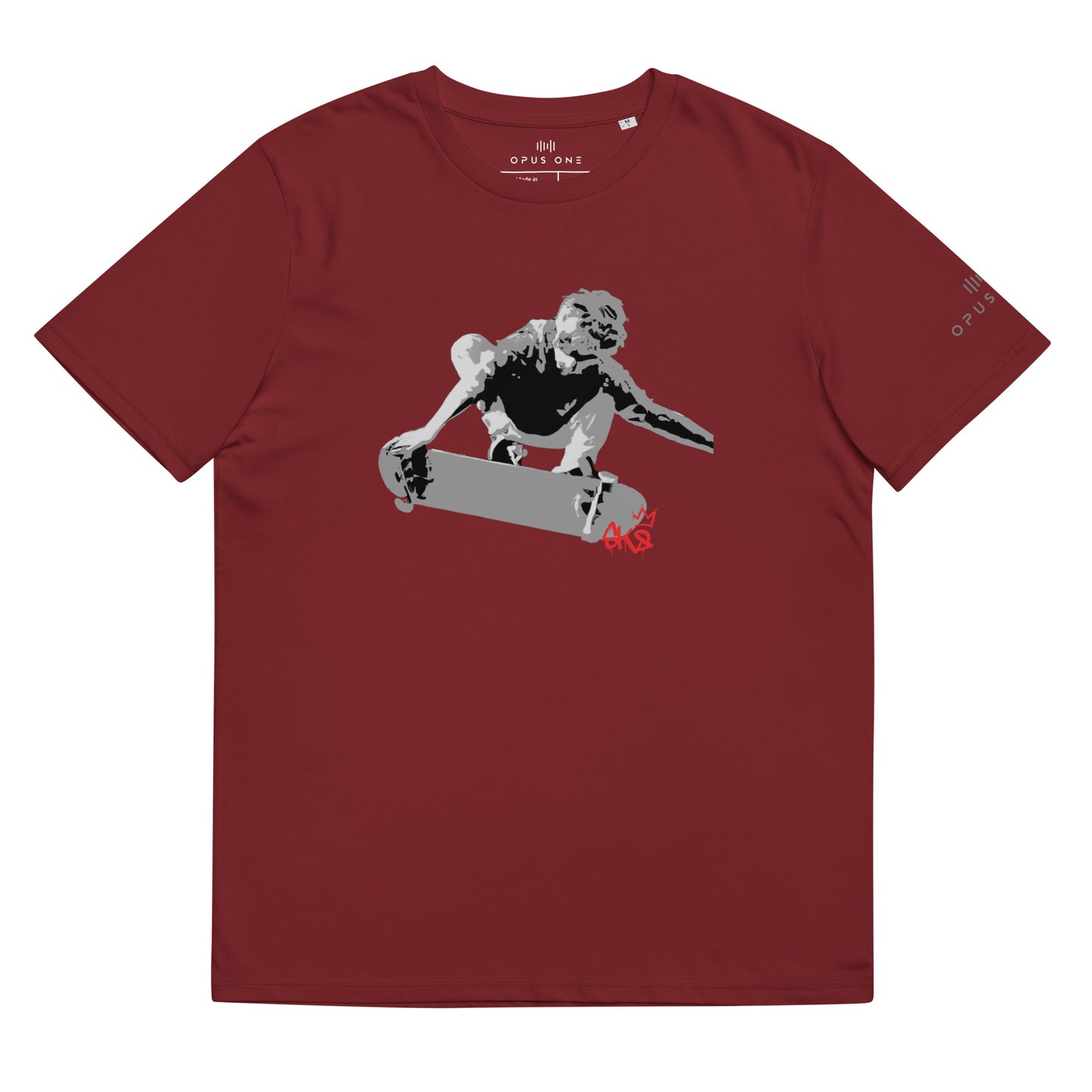 SK8 (v3) Unisex organic cotton t-shirt