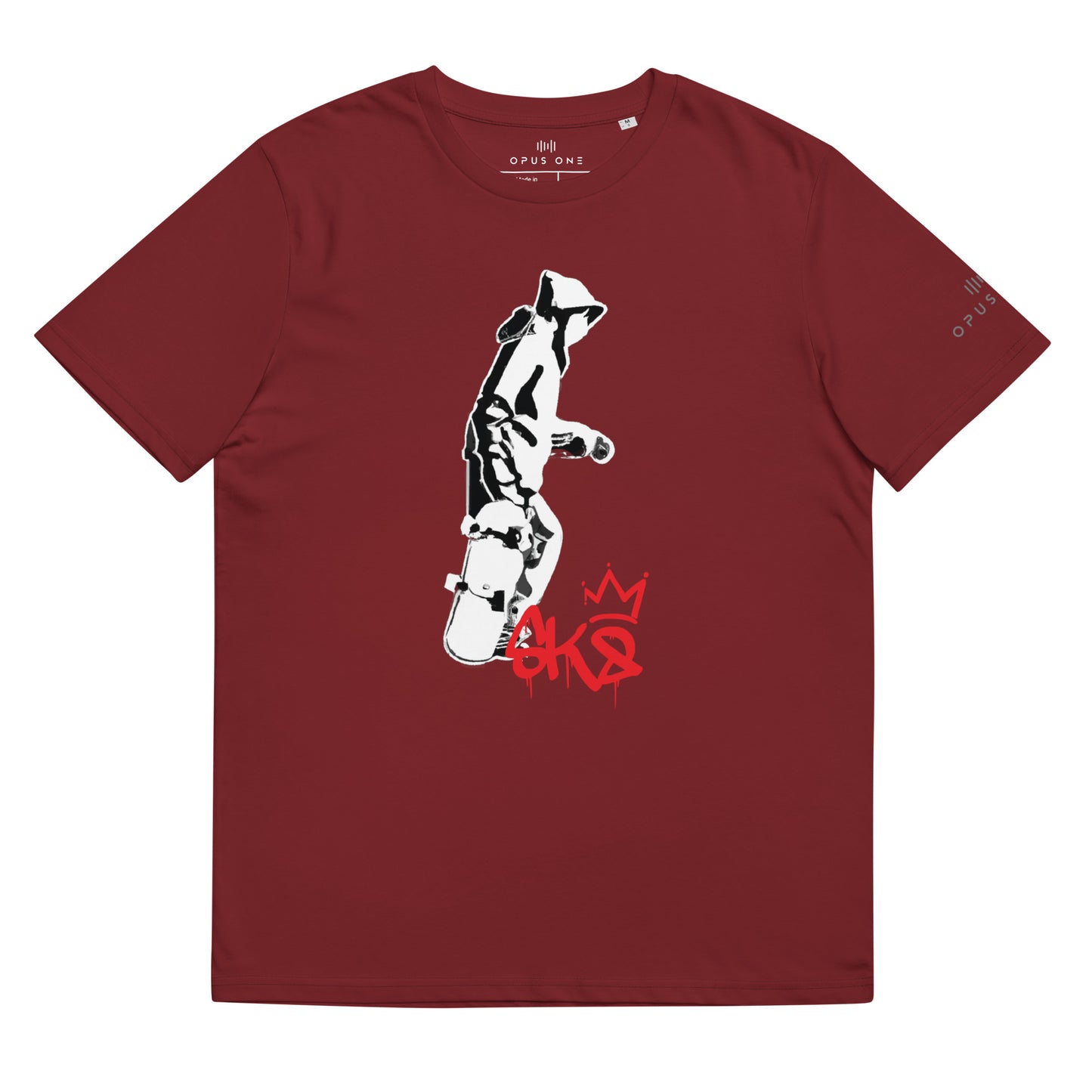 SK8 (v2) Unisex organic cotton t-shirt