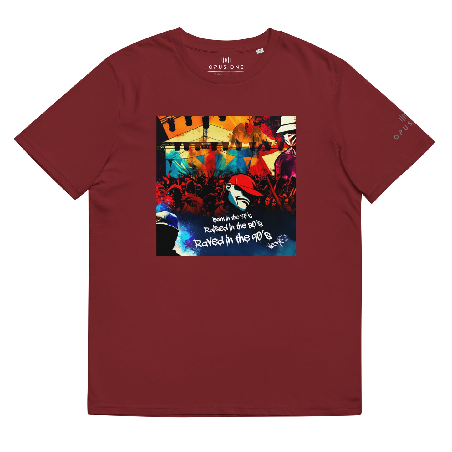 Signature Series (Nookie v12) Unisex organic cotton t-shirt MAIN FRONT PRINT