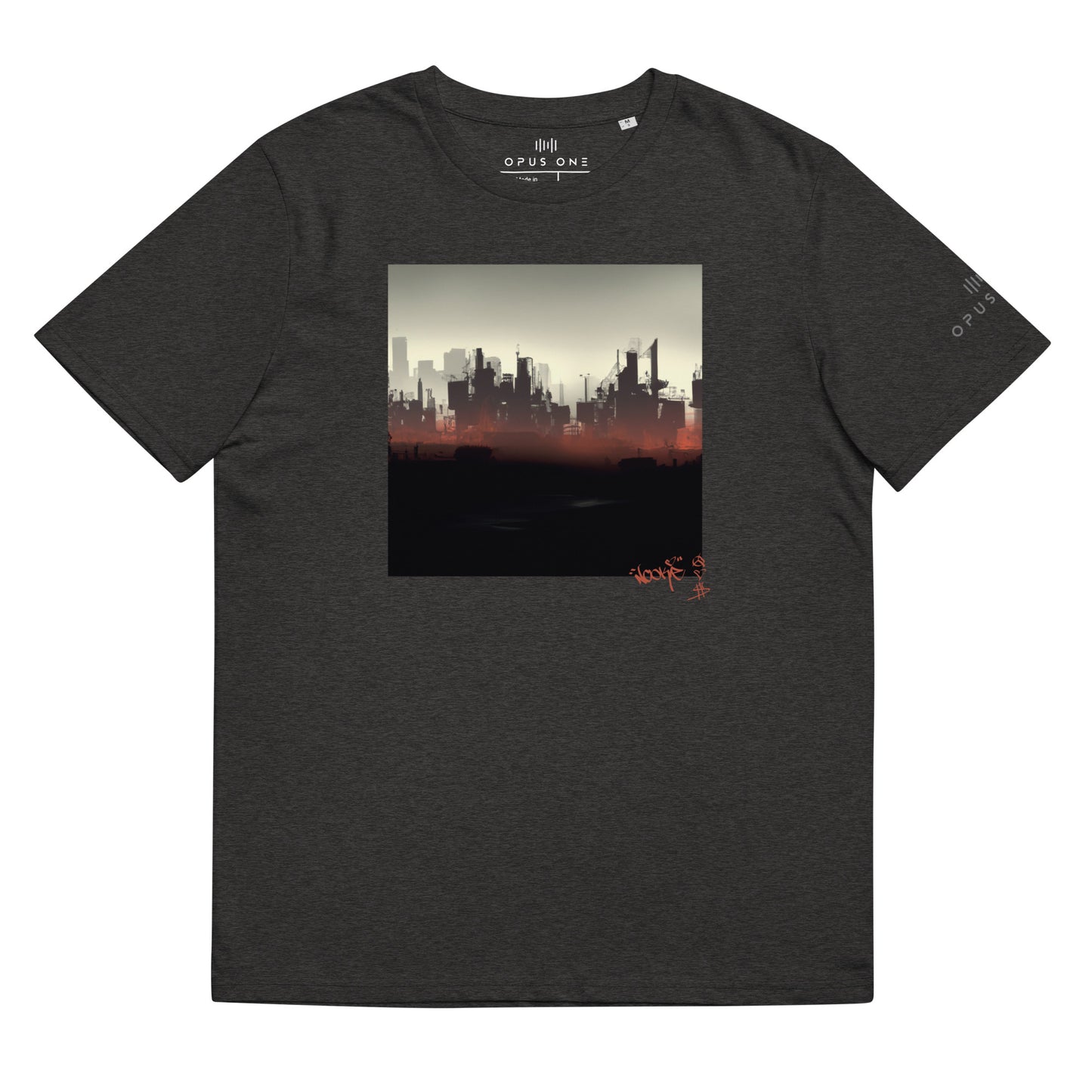 Signature Series (Nookie v6) Unisex organic cotton t-shirt MAIN FRONT PRINT
