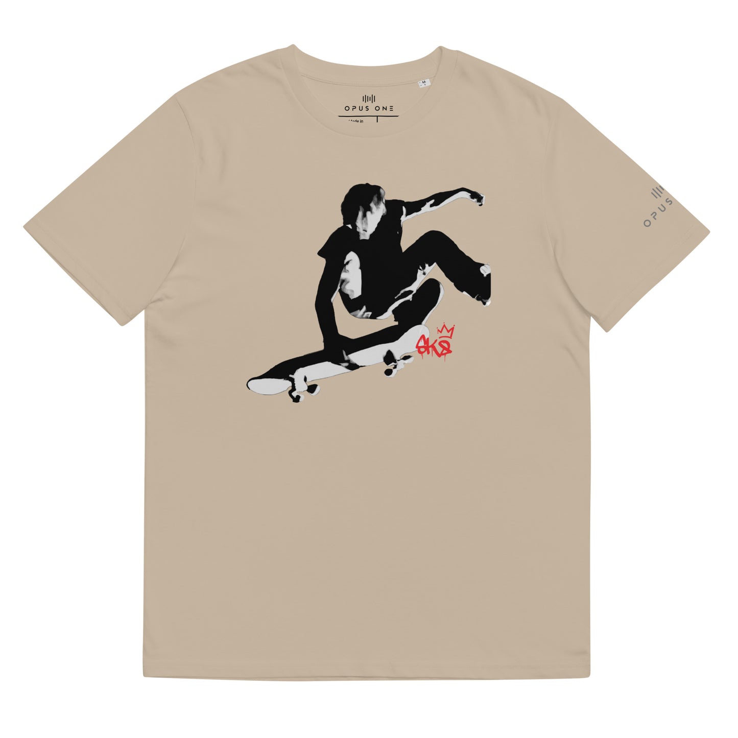 SK8 (v4) Unisex organic cotton t-shirt